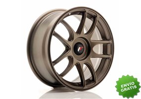 Llanta exclusiva Jr Wheels Jr29 16x7 Et20-42 Blank Matt Bronze