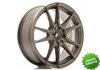 Llanta exclusiva Jr Wheels Jr21 17x7 Et25 4x100 108 Matt Bronze