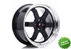 Llanta exclusiva Jr Wheels Jr12 17x8 Et33 4x100 114 Gloss Black