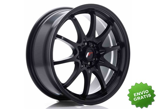 Llanta exclusiva Jr Wheels Jr5 17x7.5 Et35 5x100 114.3 Matt Black