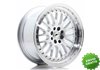 Llanta exclusiva Jr Wheels Jr10 17x8 Et35 5x100 114 Silver Machined F Ace