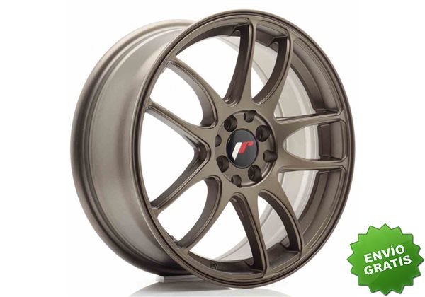 Llanta exclusiva Jr Wheels Jr29 17x7 Et40 4x100 114 Matt Bronze