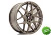 Llanta exclusiva Jr Wheels Jr18 17x7 Et40 4x100 114 Matt Bronze