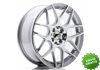 Llanta exclusiva Jr Wheels Jr18 17x7 Et40 4x100 114 Silver Machined
