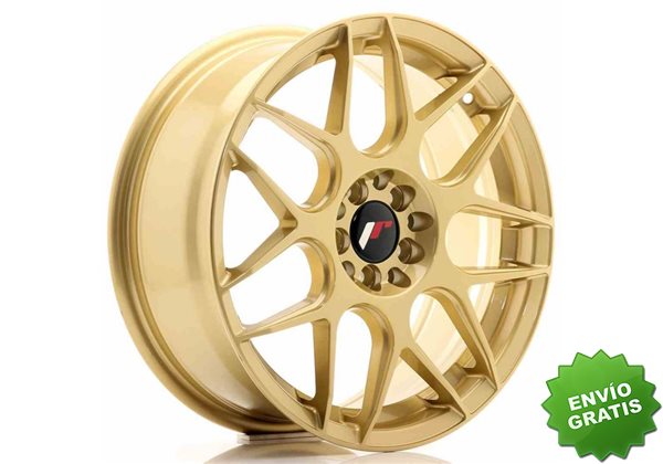 Llanta exclusiva Jr Wheels Jr18 17x7 Et40 5x100 114 Gold