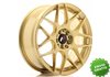 Llanta exclusiva Jr Wheels Jr18 17x7 Et40 5x100 114 Gold