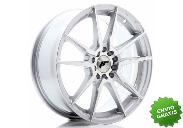 Llanta exclusiva Jr Wheels Jr21 17x7 Et40 4x100 114 Silver Machined