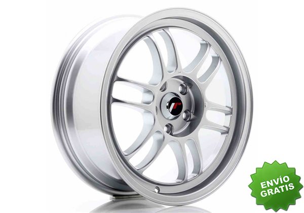 Llanta exclusiva Jr Wheels Jr7 17x7.5 Et42 5x114.3 Silver