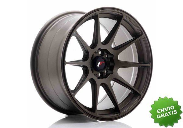 Llanta exclusiva Jr Wheels Jr11 17x9 Et20 5x100 114 Matt Bronze