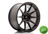 Llanta exclusiva Jr Wheels Jr11 17x9 Et20 5x100 114 Matt Bronze