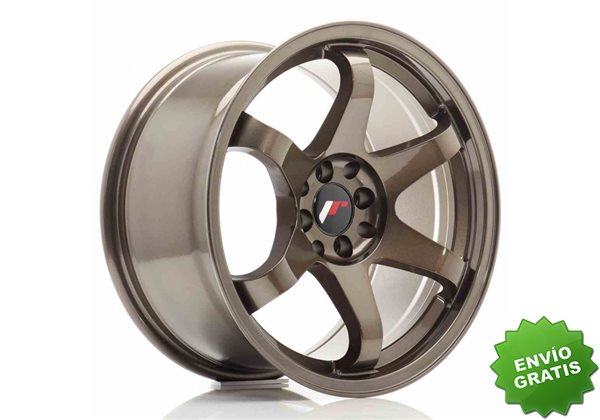 Llanta exclusiva Jr Wheels Jr3 17x9 Et20 5x100 114 Bronze