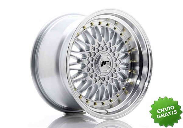 Llanta exclusiva Jr Wheels Jr9 17x10 Et20 5x112 120 Silver W Machined%2 0lip