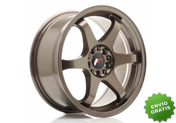 Llanta exclusiva Jr Wheels Jr3 17x8 Et25 4x100 108 Bronze