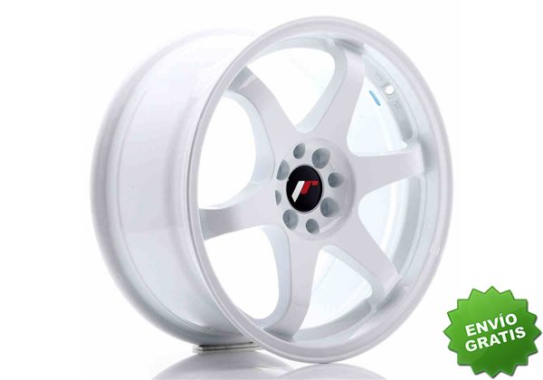 Llanta exclusiva Jr Wheels Jr3 17x8 Et25 4x100 108 White