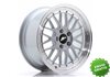 Llanta exclusiva Jr Wheels Jr23 17x8 Et35 5x100 Hyper Silver W Machin Ed Lip