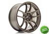 Llanta exclusiva Jr Wheels Jr29 17x8 Et35 4x100 114 Matt Bronze