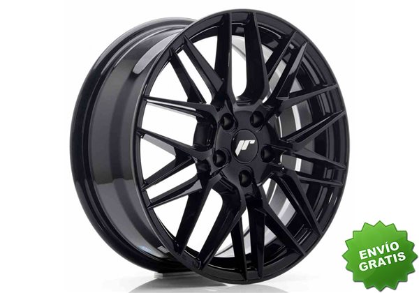 Llanta exclusiva Jr Wheels Jr28 17x7 Et35 5x100 Glossy Black