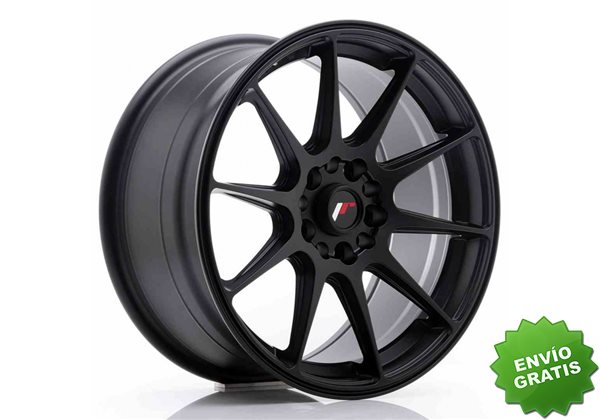 Llanta exclusiva Jr Wheels Jr11 17x8.25 Et35 4x100 114.3 Matt Black