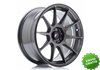 Llanta exclusiva Jr Wheels Jr11 17x8.25 Et35 5x100 114.3 Hyper Gray
