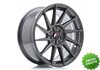 Llanta exclusiva Jr Wheels Jr22 17x8 Et35 5x100 114 Hyper Gray