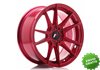Llanta exclusiva Jr Wheels Jr21 17x8 Et35 5x100 114 Platinum Red