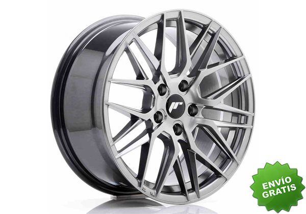 Llanta exclusiva Jr Wheels Jr28 17x8 Et40 5x108 Hyper Black