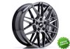 Llanta exclusiva Jr Wheels Jr28 17x7 Et40 5x112 Hyper Black