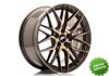 Llanta exclusiva Jr Wheels Jr28 17x8 Et40 5x112 Platinum Bronze