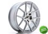 Llanta exclusiva Jr Wheels Jr30 17x7 Et40 5x112 Silver Machined Face