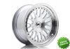 Llanta exclusiva Jr Wheels Jr10 16x8 Et20 Blank Silver Machined Face