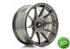 Llanta exclusiva Jr Wheels Jr11 16x8 Et25 Blank Hyper Gray