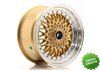 Llanta exclusiva Jr Wheels Jr9 16x8 Et25 Blank Gold W Machined Lip