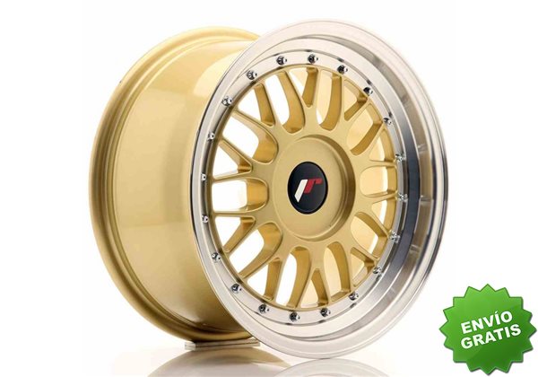 Llanta exclusiva Jr Wheels Jr23 16x8 Et20-45 Blank Gold W Machined Li P