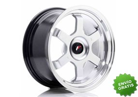 Llanta exclusiva Jr Wheels Jr12 16x8 Et20-22 Blank Hyper Silver