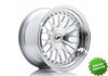 Llanta exclusiva Jr Wheels Jr10 16x9 Et10-20 Blank Silver Machined Fa Ce