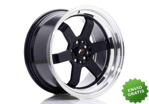 Llanta exclusiva Jr Wheels Jr12 17x9 Et25 5x100 114 Gloss Black