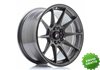 Llanta exclusiva Jr Wheels Jr11 17x9 Et35 5x100 108 Hyper Gray
