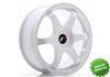 Llanta exclusiva Jr Wheels Jr3 17x7 Et35-42 Blank White