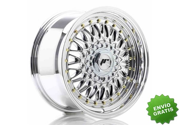 Llanta exclusiva Jr Wheels Jr9 16x8 Et25 4x100 108 Chrome