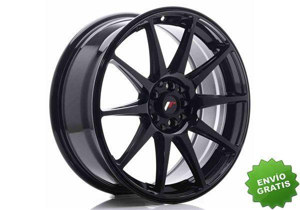 Llanta exclusiva Jr Wheels Jr11 18x7.5 Et35 5x100 120 Glossy Black