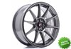 Llanta exclusiva Jr Wheels Jr11 18x7.5 Et35 5x100 120 Hyper Gray