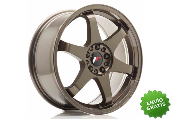 Llanta exclusiva Jr Wheels Jr3 18x8 Et35 5x100 120 Bronze