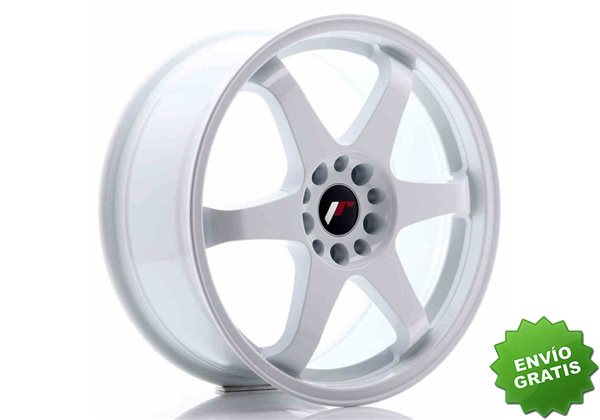 Llanta exclusiva Jr Wheels Jr3 18x8 Et40 5x100 108 White