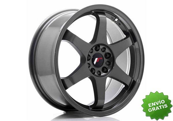 Llanta exclusiva Jr Wheels Jr3 18x8 Et40 5x112 114 Gun Metal