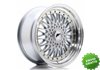 Llanta exclusiva Jr Wheels Jr9 17x8.5 Et20-35 Blank Silver W Machined%2 0lip