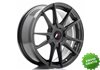 Llanta exclusiva Jr Wheels Jr21 17x7 Et25-40 Blank Hyper Gray