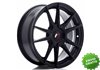 Llanta exclusiva Jr Wheels Jr21 17x7 Et25-40 Blank Matt Black