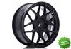 Llanta exclusiva Jr Wheels Jr18 17x7 Et20-40 Blank Matt Black