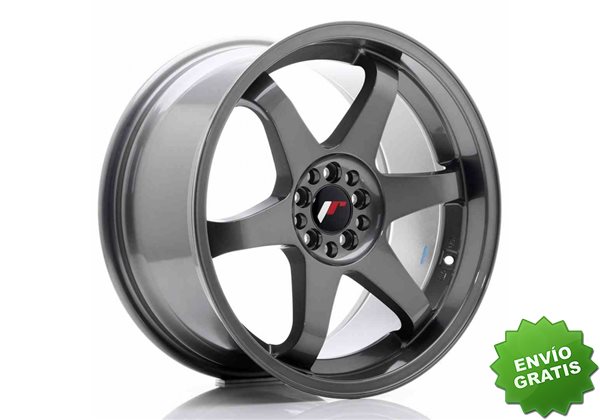 Llanta exclusiva Jr Wheels Jr3 18x9 Et15 5x114 120 Gun Metal