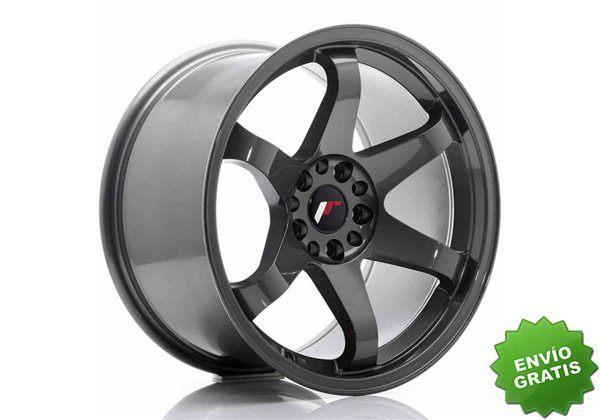 Llanta exclusiva Jr Wheels Jr3 18x10 Et25 5x114.3 120 Gun Metal